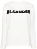 Jil Sander Logo-Print T-Shirt — White