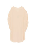 Gianluca Capannolo Silk Midi Dress — Beige