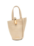 JACQUEMUS Bucket Bag — Beige