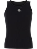 Marine Serre Moon Tank Top — Black