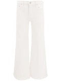 Mother The Twister Skimp Jeans — cream