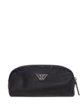 EMPORIO ARMANI EXCLUSIVE Recycled Nylon Clutch — Black