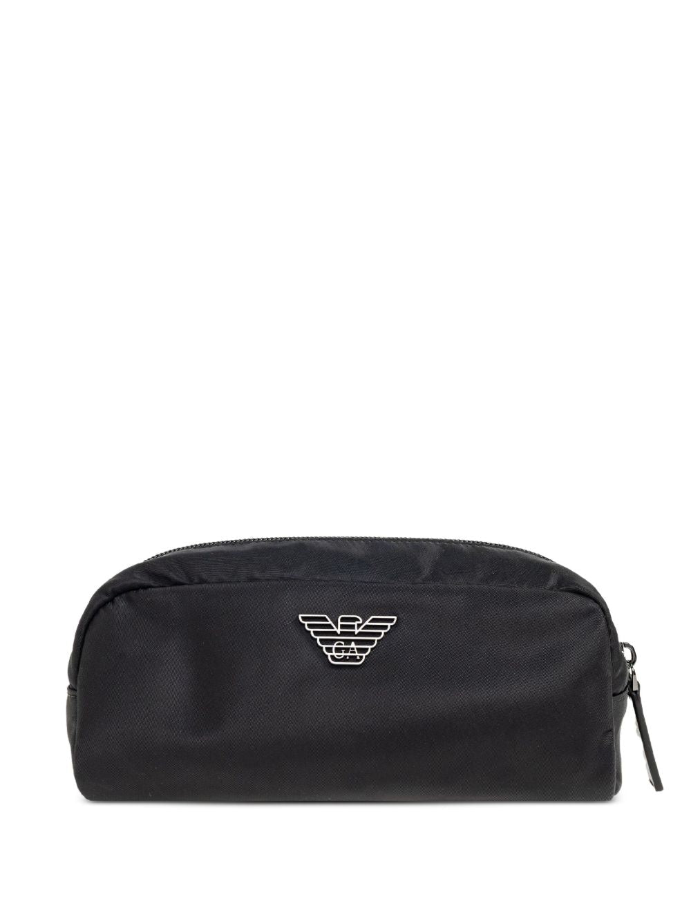 EMPORIO ARMANI EXCLUSIVE Recycled Nylon Clutch — Black