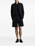 Emporio Armani Cotton Shorts — Black