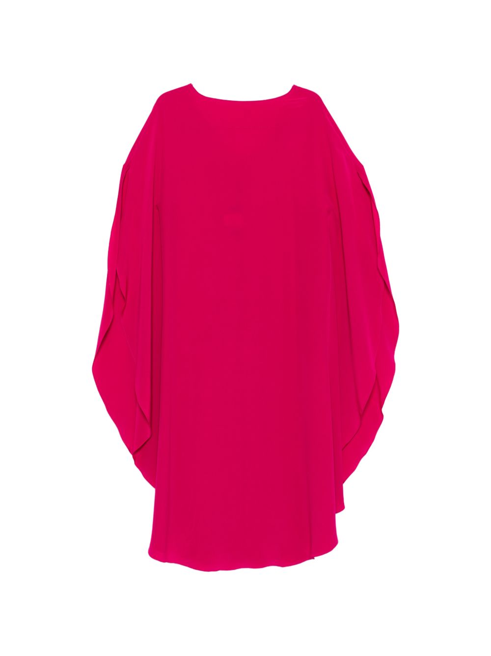 Gianluca Capannolo Ruffled Silk Dress — Pink