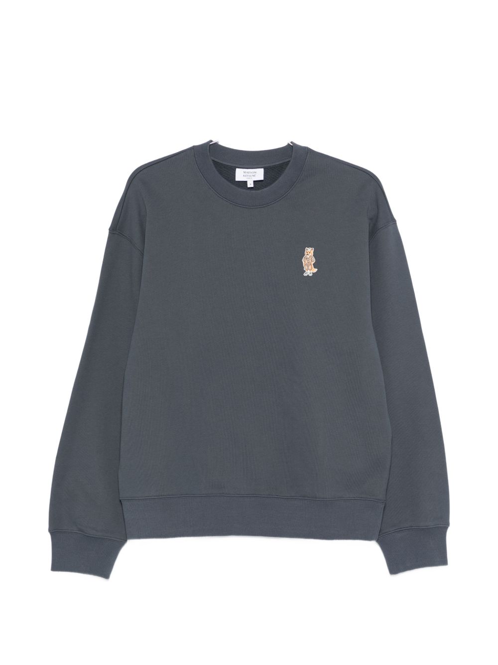 Maison Kitsuné Dressed Fox Sweatshirt — slate blue