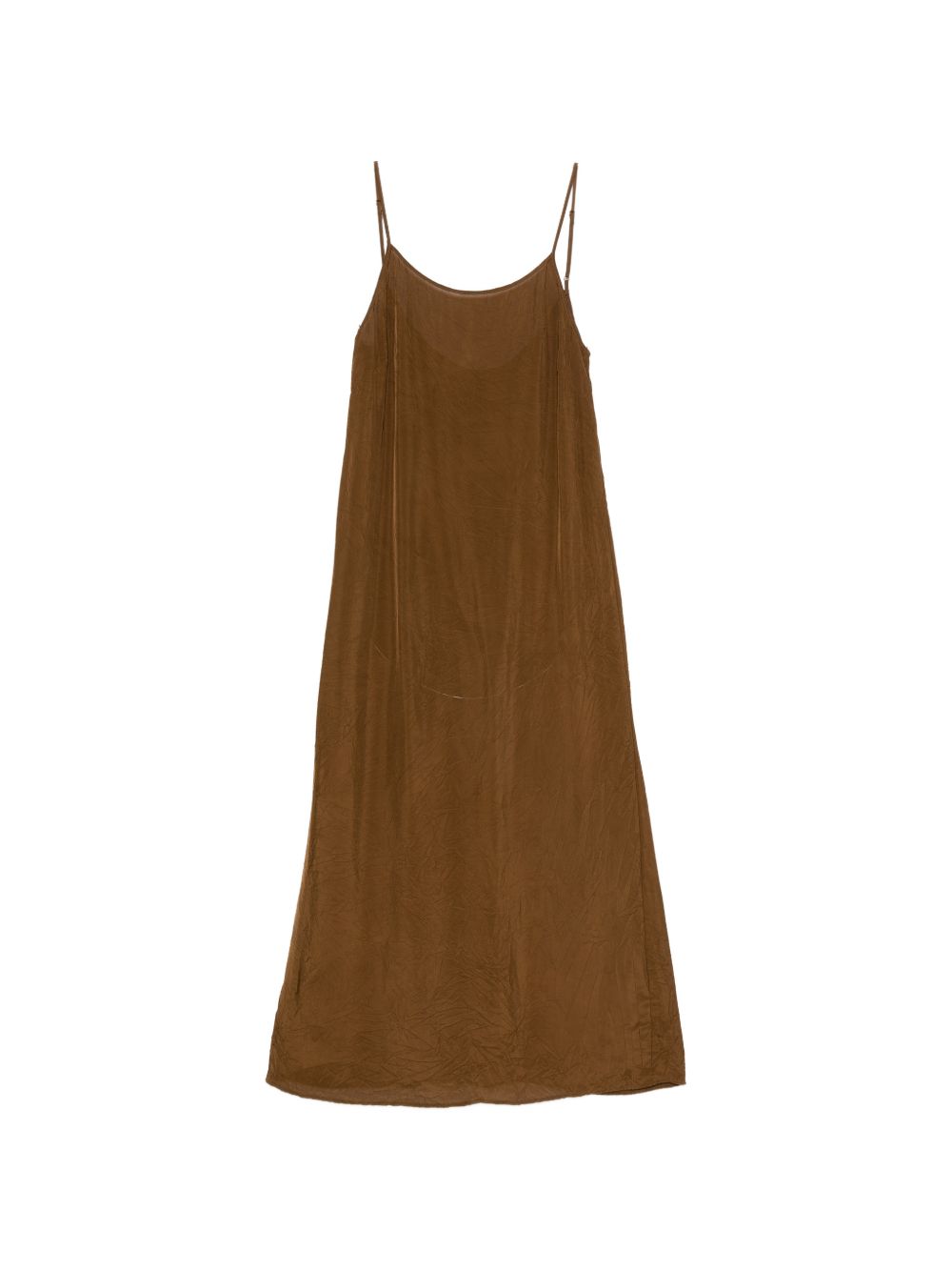 Vestido Anaya de Uma Wang — Marrón
