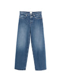 Closed Straight-Leg Denim Jeans — Blue