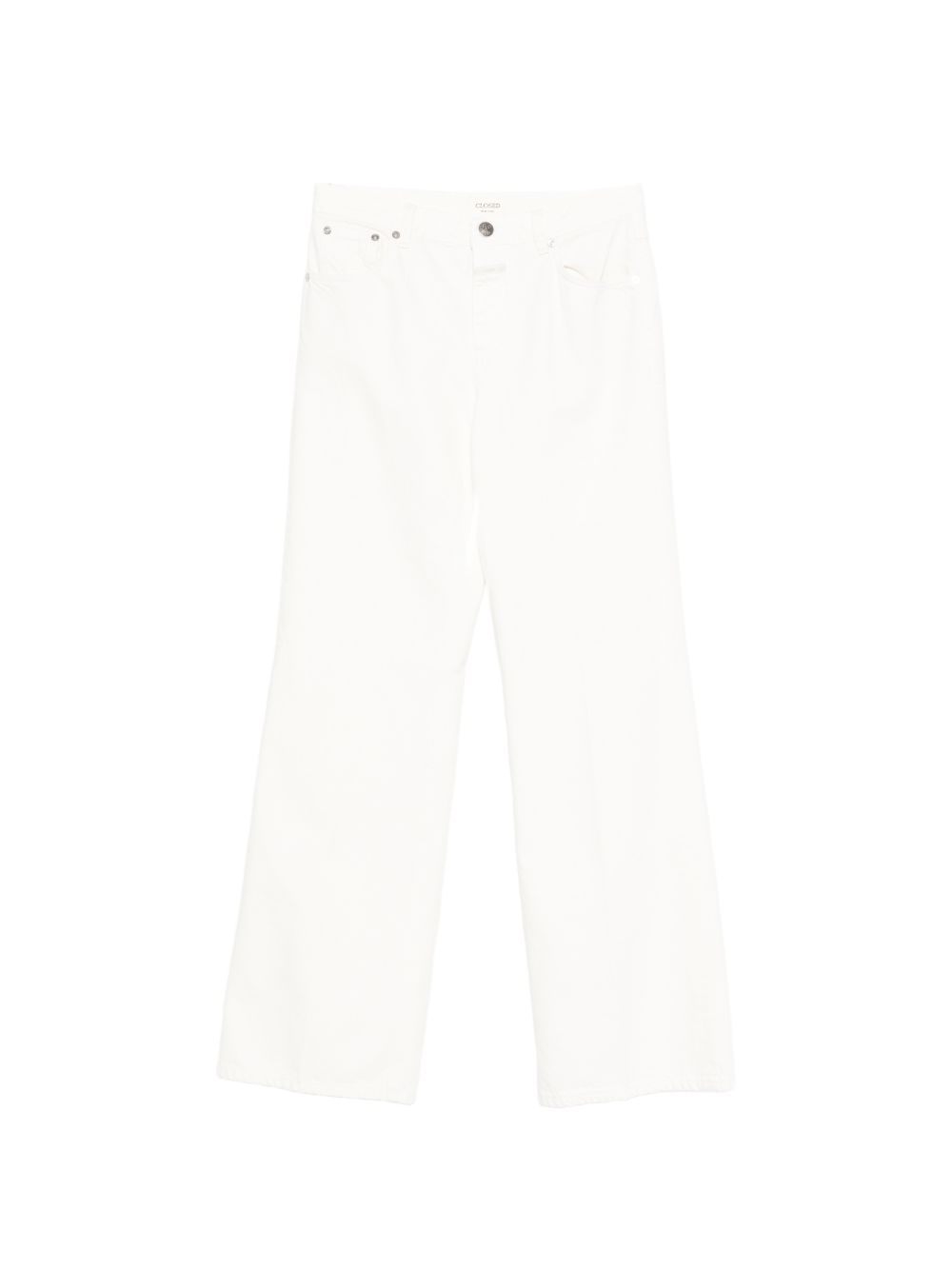 Closed Straight-Leg Denim Jeans — White