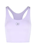 Adidas By Stella McCartney Logo Bralette Tank Top — Lilac