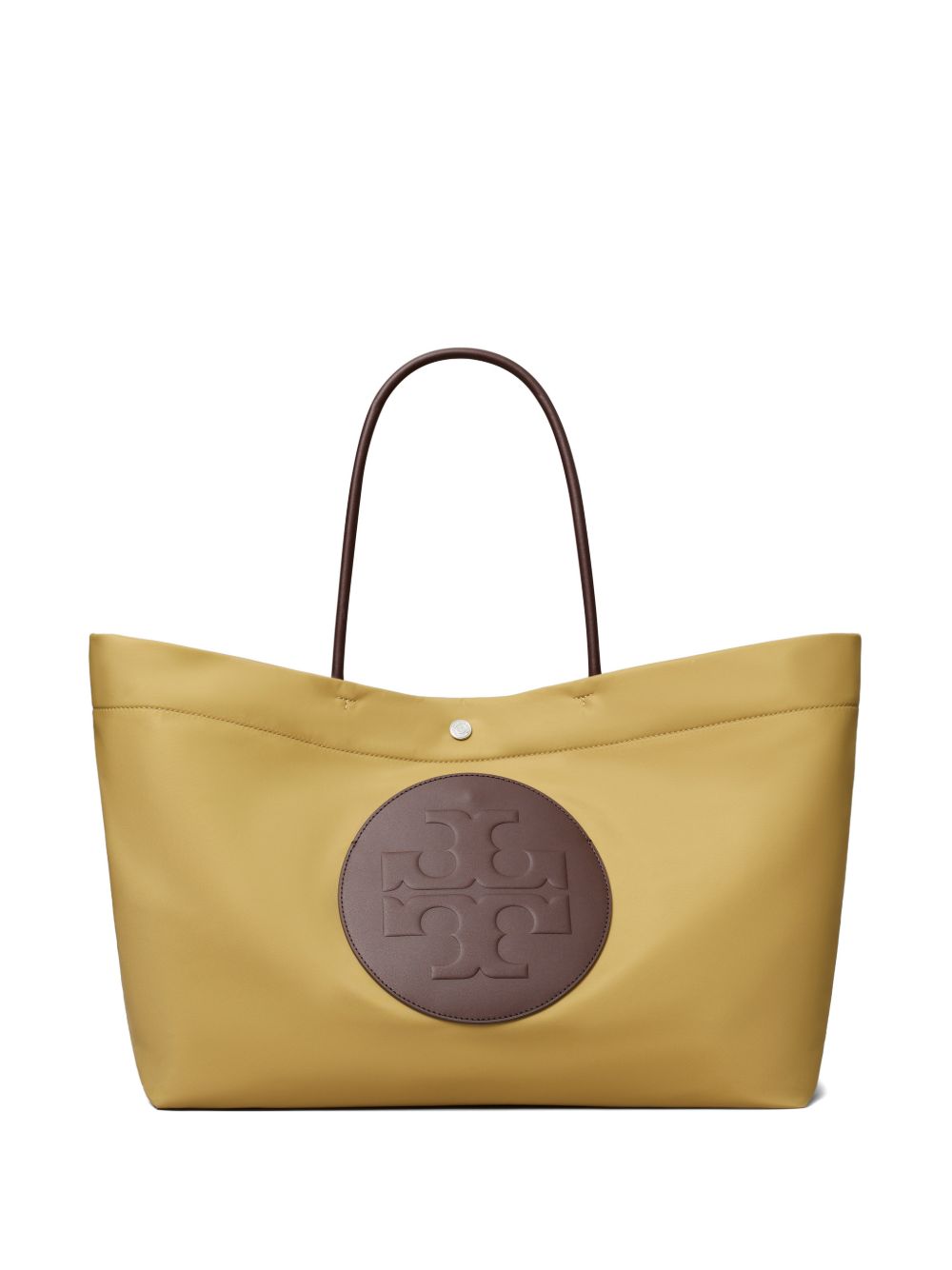 Tory Burch Ella Twist Tote Bag — Wheat