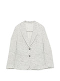 L.B.M. 1911 Textured Wool Blend Blazer — White