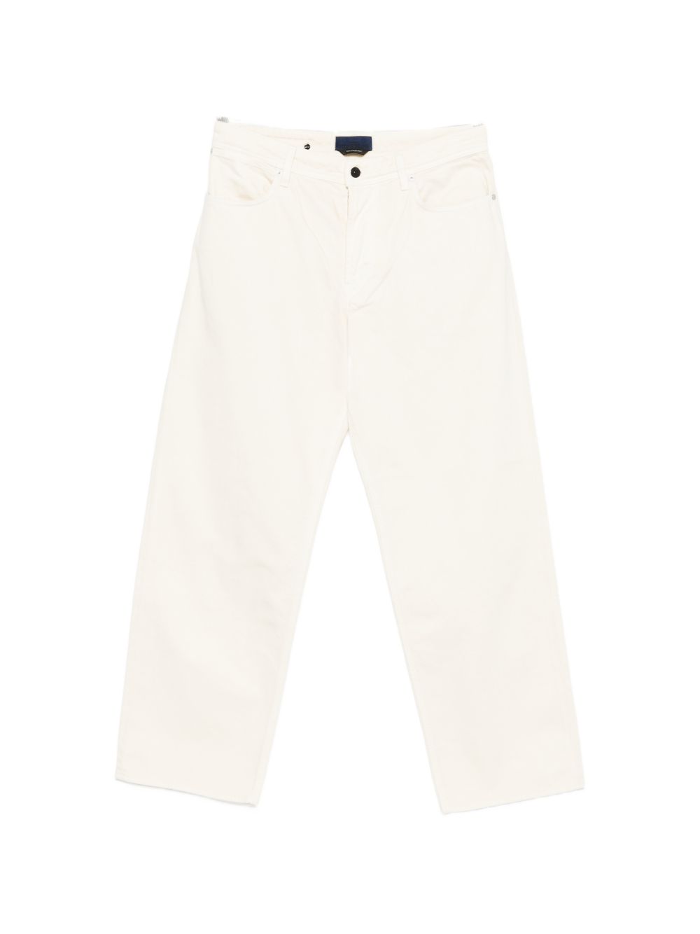 Stone Island Denim Cotton Jeans — Cream