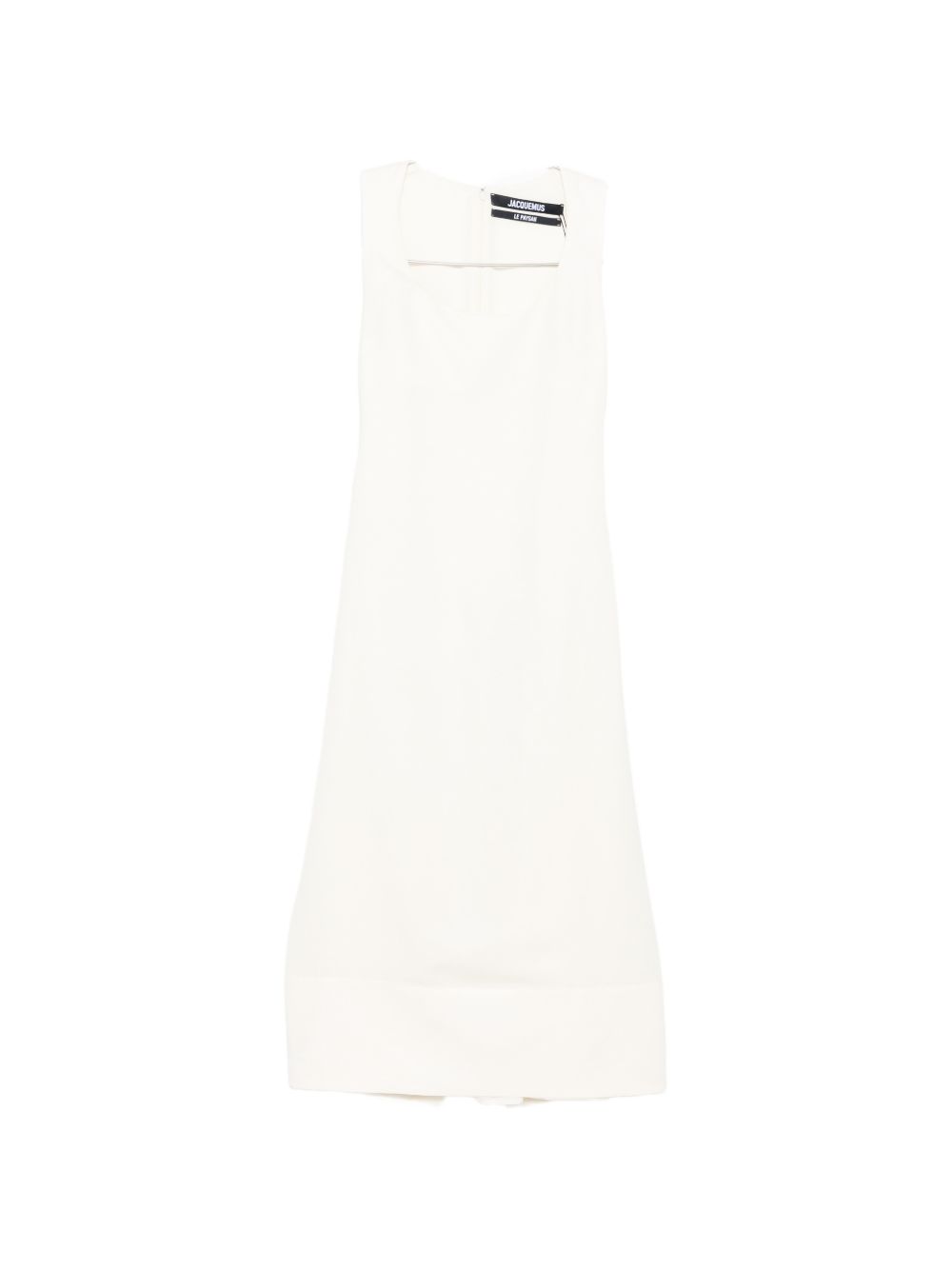 JACQUEMUS La Robe Tablier Dress — Cream