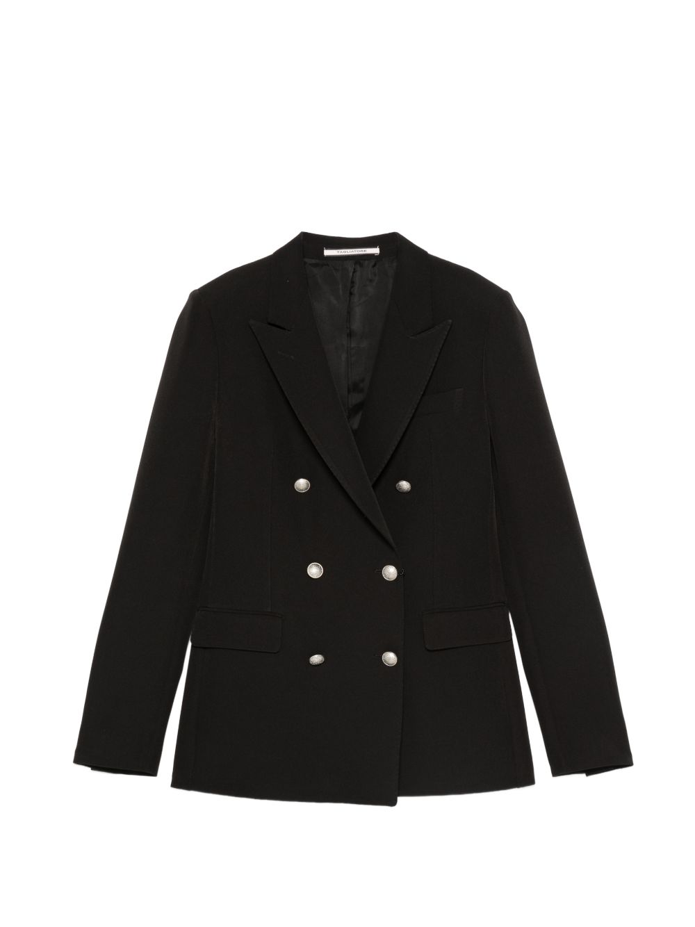 Tagliatore Double-Breasted Blazer — Black