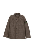 Stone Island Cotton-Blend Technical Jacket — Taupe