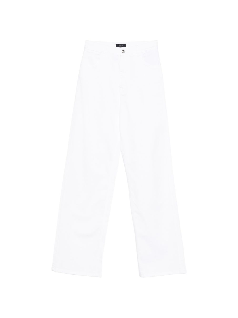 Fay Denim Cotton Jeans — White