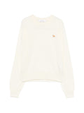 Maison Kitsuné Baby Fox Sweatshirt — Ecru