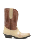 Golden Goose Wish Star Boot — Cream