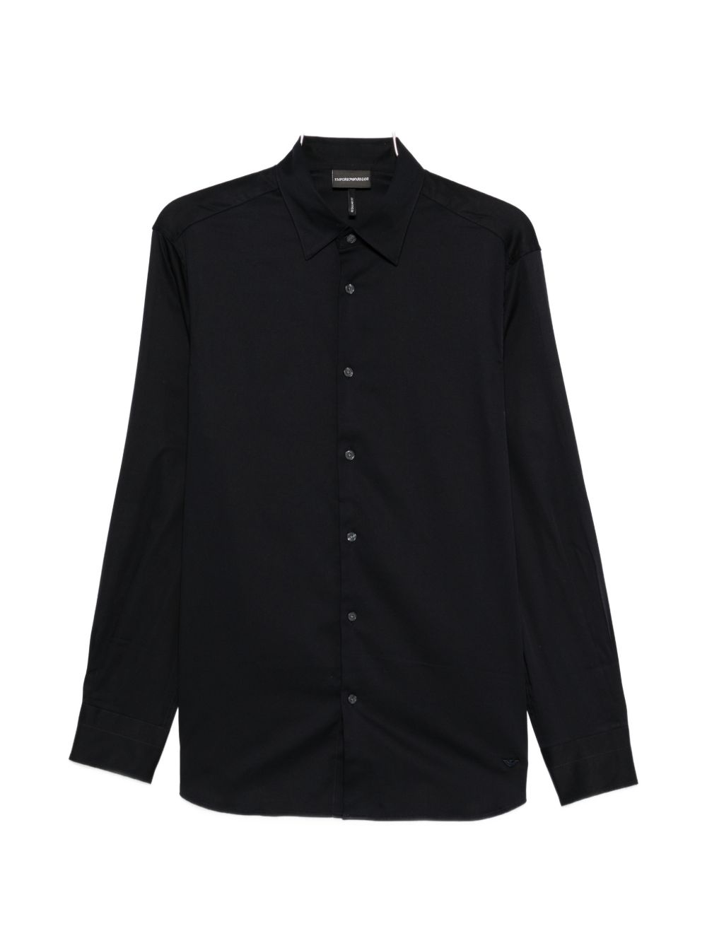 Emporio Armani Cotton Shirt — Black