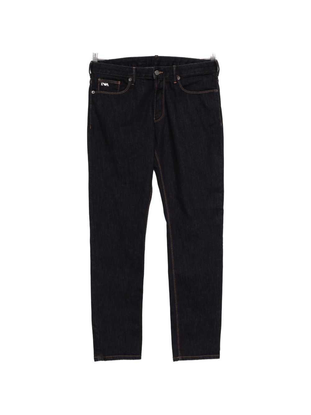 Emporio Armani Five-Pocket Denim Jeans — Navy