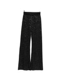 Missoni Sequin-Embellished Trousers — Black
