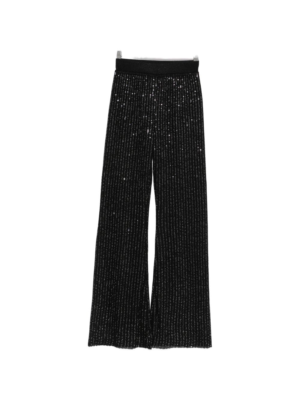 Missoni Sequin-Embellished Trousers — Black