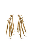 JACQUEMUS Haricots Earrings — Gold