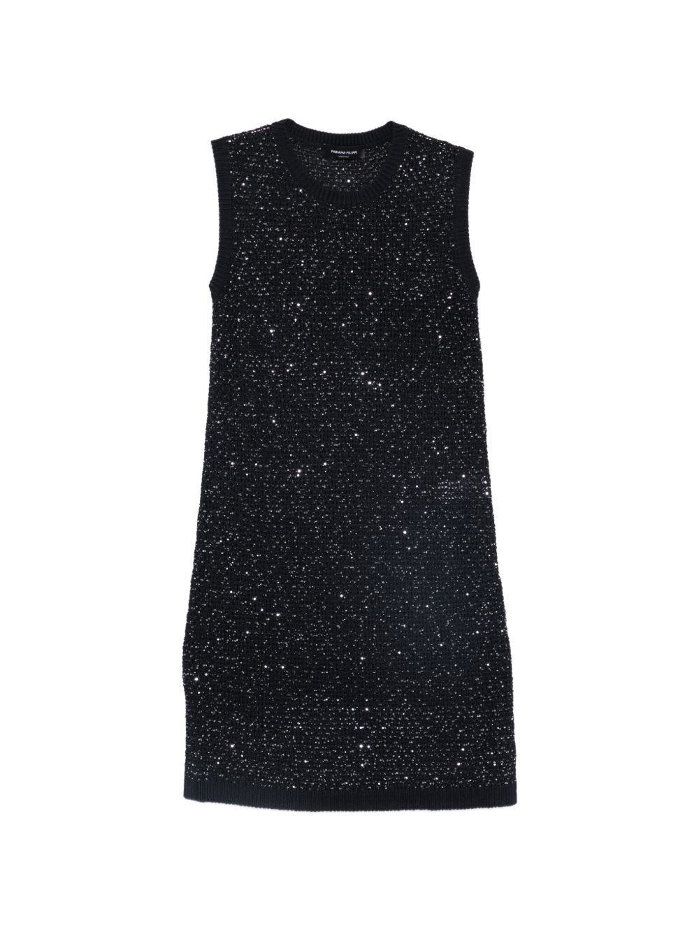 Fabiana Filippi Sequin-Embellished Dress — Black