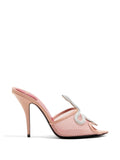 Mules Coeur Vipère de Valentino Garavani — Rosa