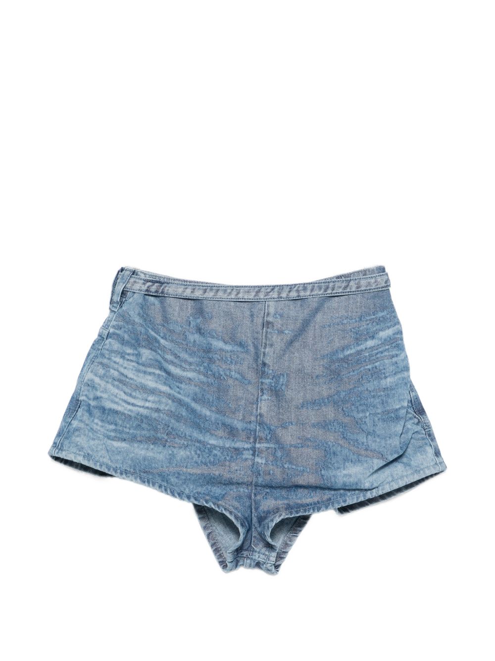 Diesel Denim Short Trousers — Blue