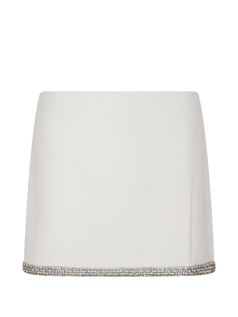Alice + Olivia Embellished Skirt — White