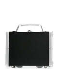 Comme Comme Toolbox-Style Top Handle Handbag — Black