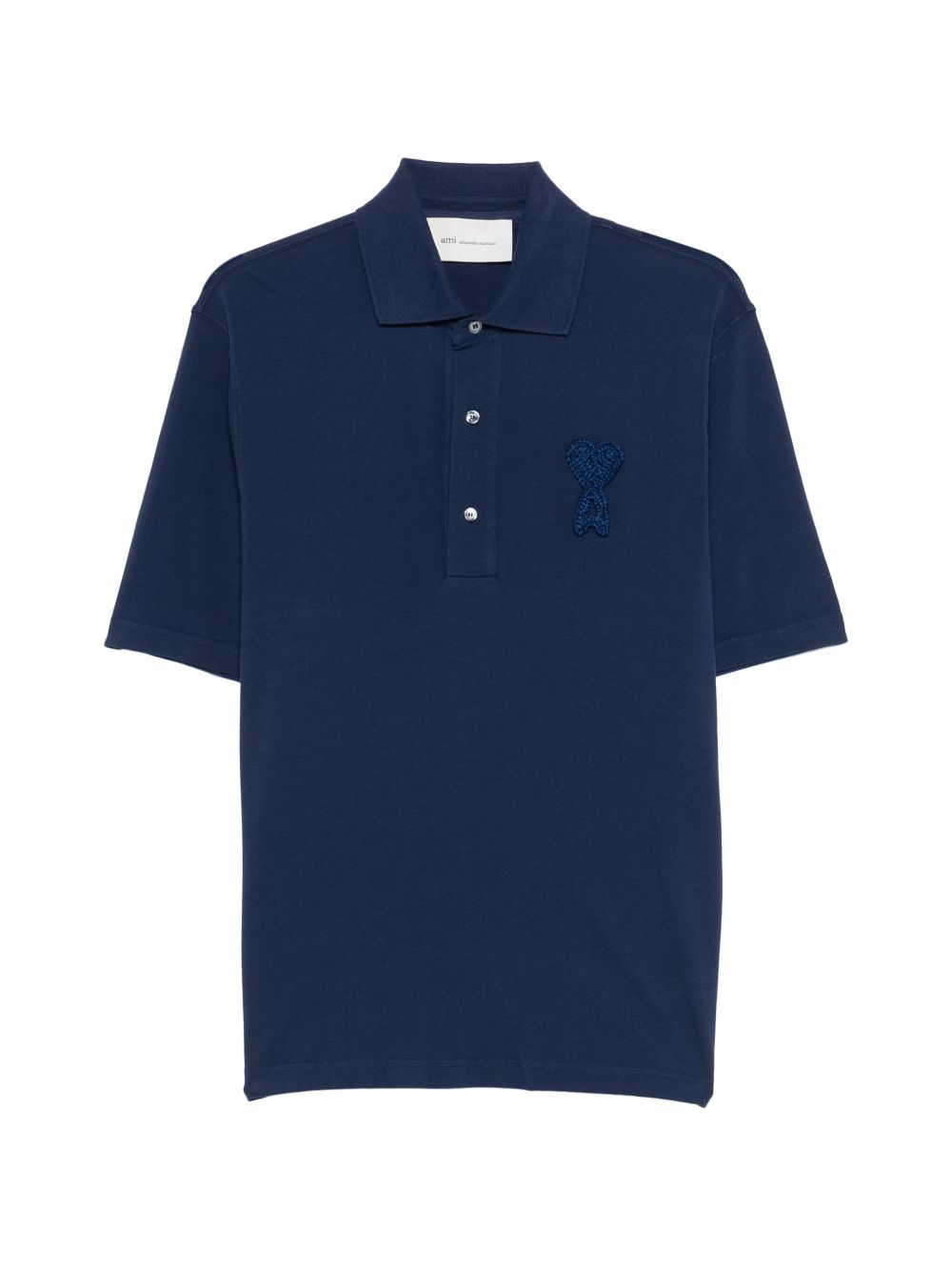 Ami Paris Polo — Navy