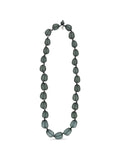 EMPORIO ARMANI EXCLUSIVE Beaded Necklace — Grey-Blue