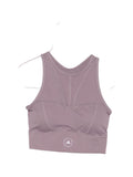 Adidas By Stella McCartney Mesh-Panel Bralette Tank Top — Mauve