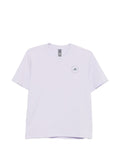 Adidas By Stella McCartney Logo-Embroidered T-Shirt — Lilac