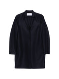 Harris Wharf London Wool Coat — Navy