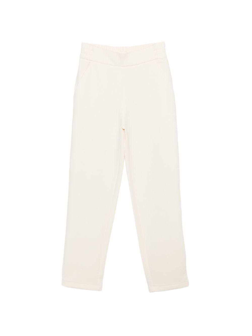 Emporio Armani Cotton Trousers — Off-white