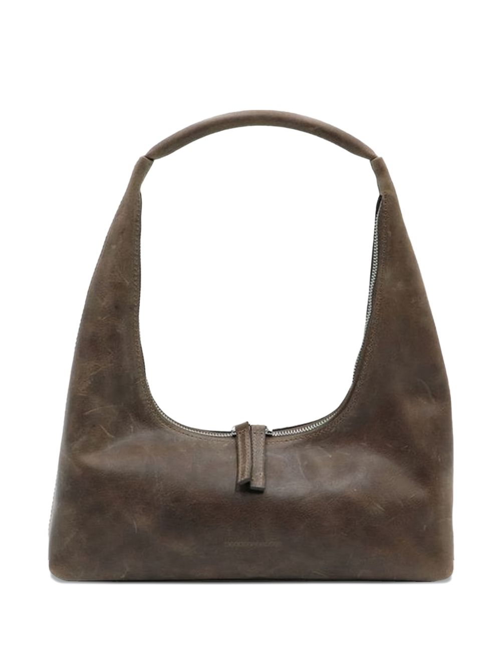 MARGESHERWOOD Leather Hobo Bag — Brown