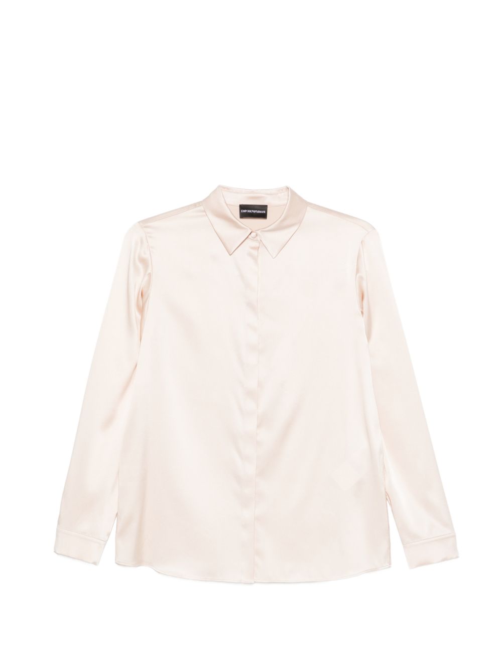 Emporio Armani Silk Shirt — Pink