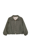 HERNO Nylon Blouson Jacket — Sage