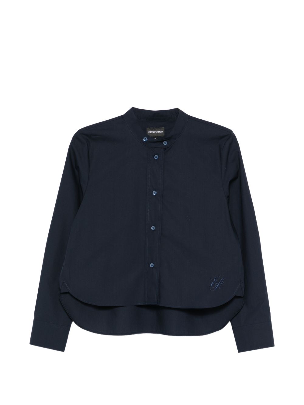 Emporio Armani Cotton Shirt — Navy