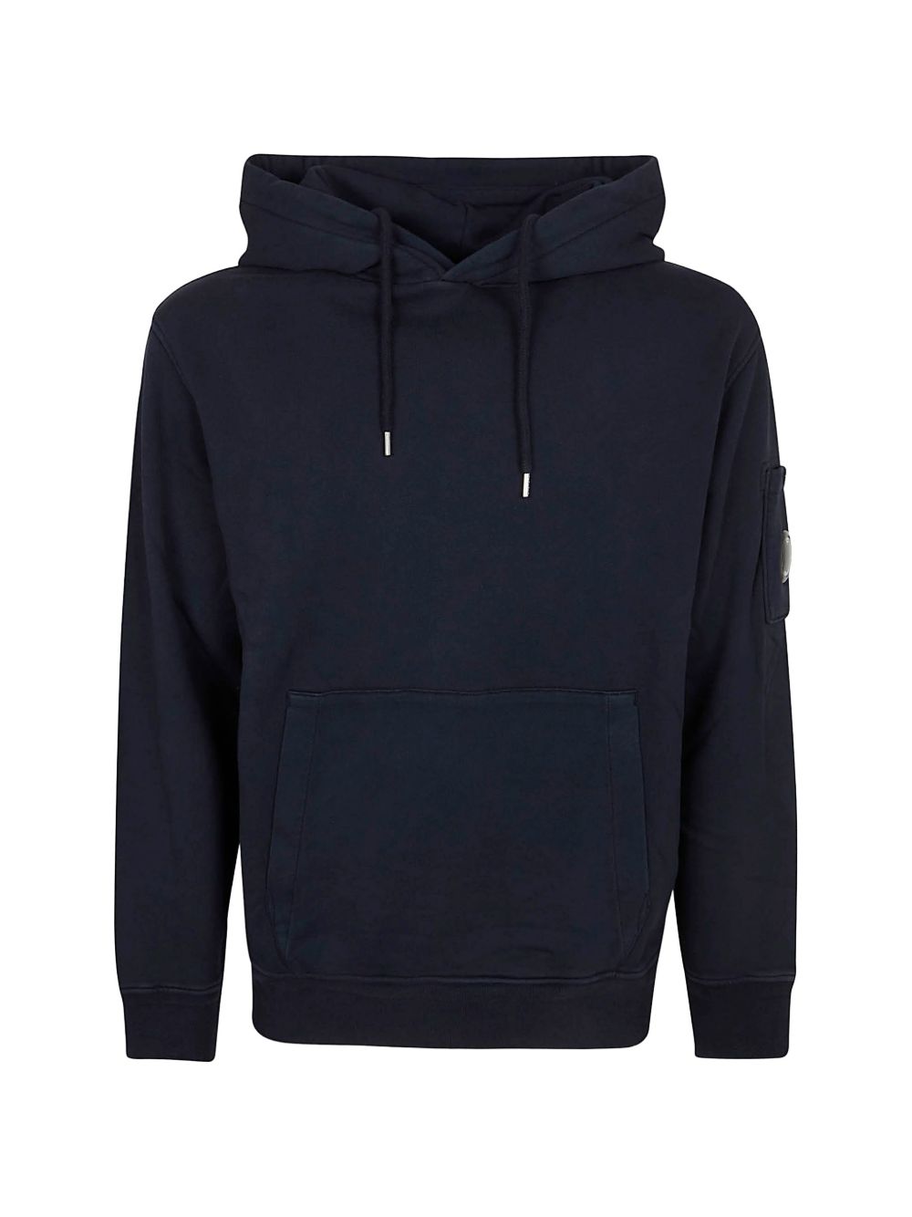 C.P. Company Cotton Hoodie — Navy
