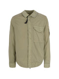 C.P. Company Nylon Overshirt — sage green