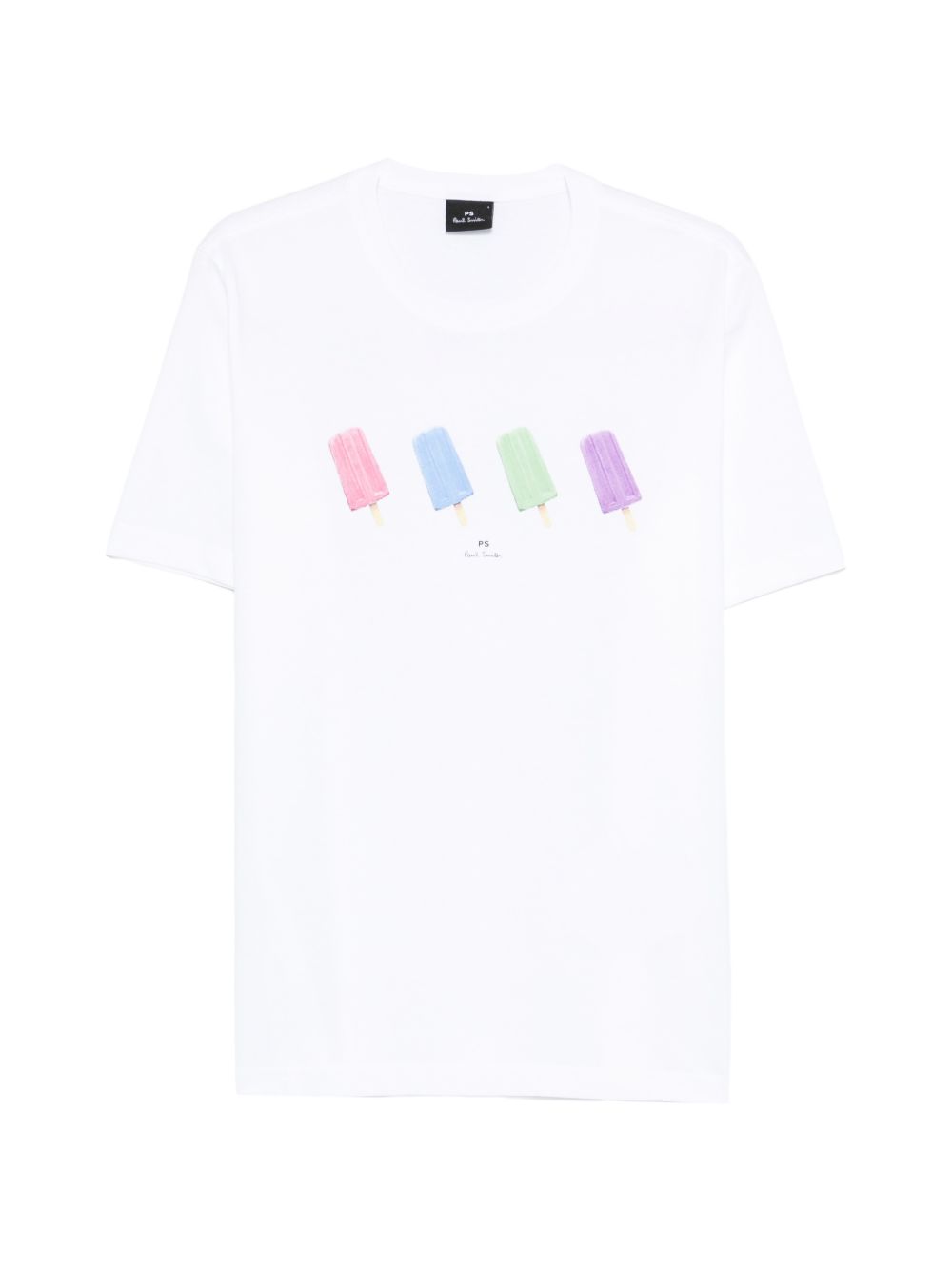 Paul Smith Graphic-Print Cotton T-shirt — White