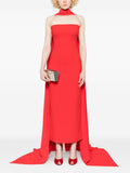 Solace London Martine Maxi Dress — Red