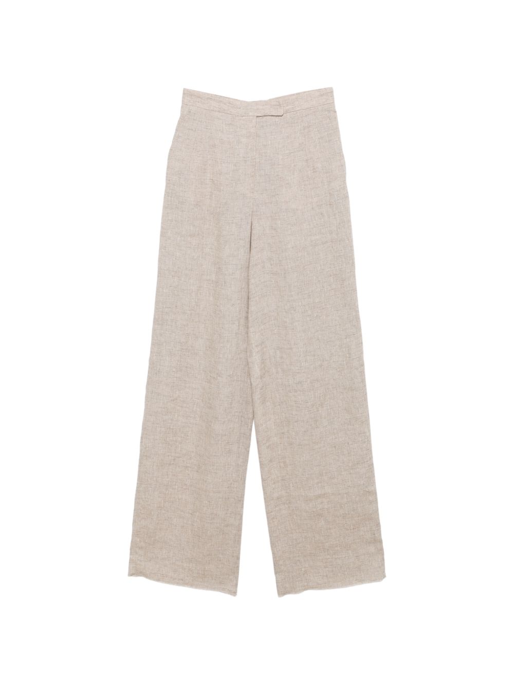 Emporio Armani Linen Trousers — Beige