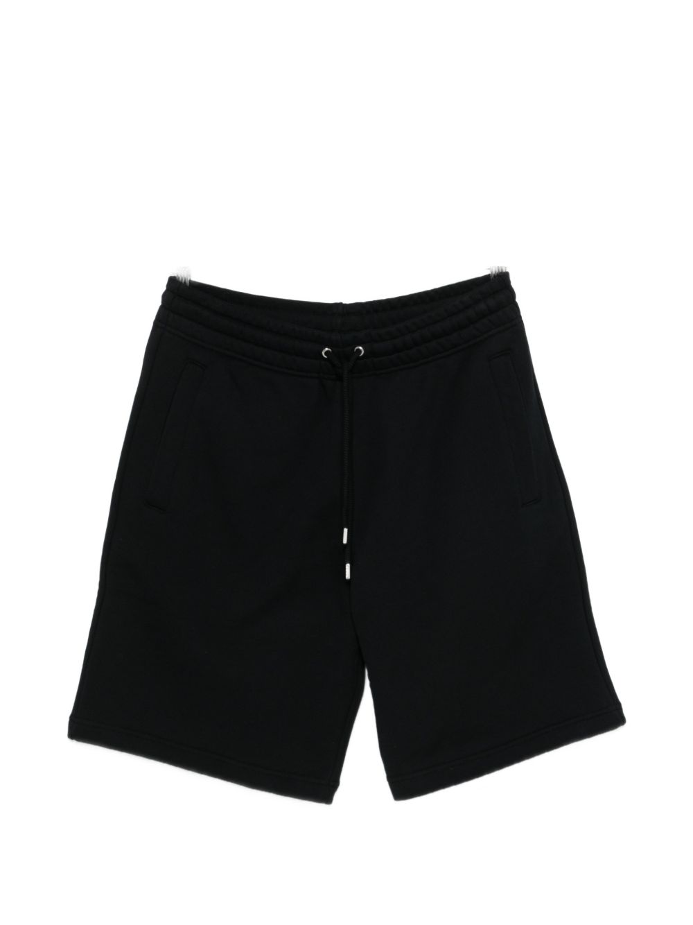 Maison Kitsuné Cotton Drawstring Shorts — Black