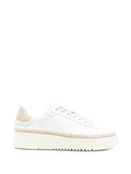 EMPORIO ARMANI EXCLUSIVE Leather Platform Sneaker — White